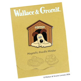 Alright, Pooch!  - Wallace & Gromit needle minder - Bothy Threads