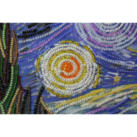Starlight night - kralen borduurpakket - Abris Art