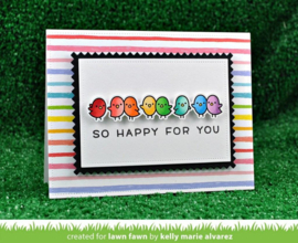 Really rainbow | 6x6 inch petite paper back | Lawn fawn