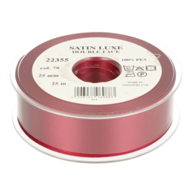 078 25mm Lint Satin Luxe Double face p.m. | Kuny