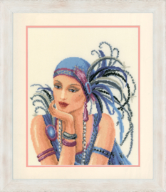 Dame in Violet | Telpakket | Vervaco