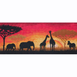 African Horizon Aida Cross Stitch Kit Anchor