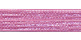Pink 20mm/0.8" Elastic Bias Binding
