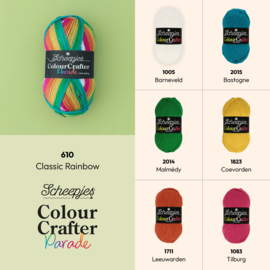 610 Classic Rainbow - Colour Crafter Parade - Scheepjes