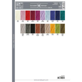 Mohair print kleurkaart | Durable
