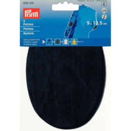 Navy Imitation Suede 2 Patches 9x13.5 cm Prym