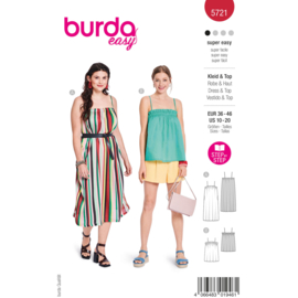 5721 Burda Naaipatroon | Jurk en top