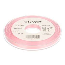 225 6mm/¼" Lint Satin Luxe Double face p.m. / per 3.3 feet