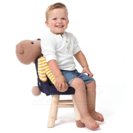 Peuterstoelen haken 1 - Het koningspaar & beesies - Anja Tonen