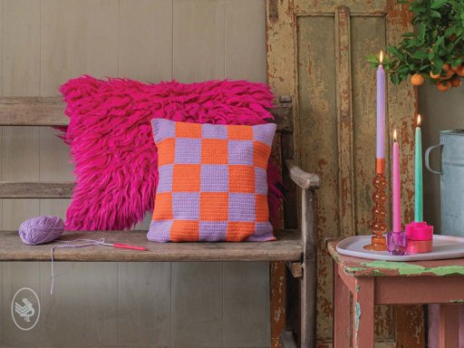 Blokkussen - gehaakt - Durable Cosy fine