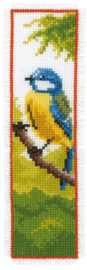 Bird Aida Bookmark Cross Stitch Kit Vervaco