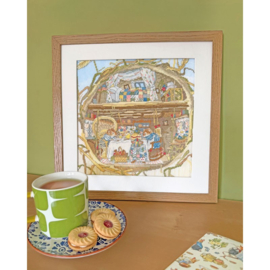 Tea with the harvest mice - aida Bothy Threads telpakket