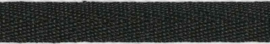 10mm Zwart Keperband