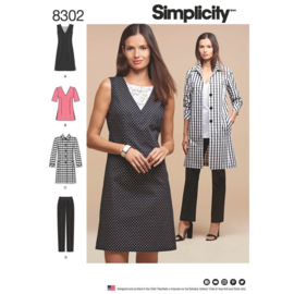 8302 AA Simplicity Naaipatroon | Complete outfit maat 36-44 Simplicit