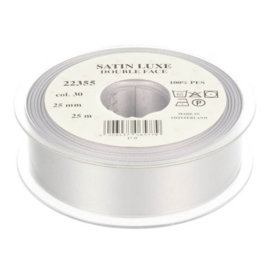 30 25mm/1" Lint Satin Luxe Double face p.m. / 3.3 feet