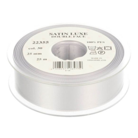 30 25mm Lint Satin Luxe Double face p.m. | Kuny