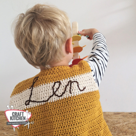 Kindervestje met Naam Haken Durable Cosy Fine