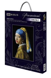 Girl With A Pearl Earring / Meisje Met De parel | J. Vermeer's Painting | Aida Telpakket | Riolis