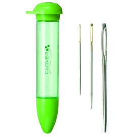 Green Darning Needle Set Clover