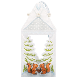 Forest Lantern - Bos Lantaarn - canvas - telpatroon - Panna