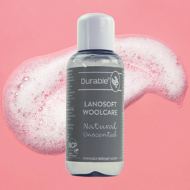 Lanosoft wolwasmiddel met lanoline ongeparfumeerd 100ml Durable