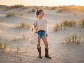 Granny Love Top & Bag - gehaakt - Durable Double four