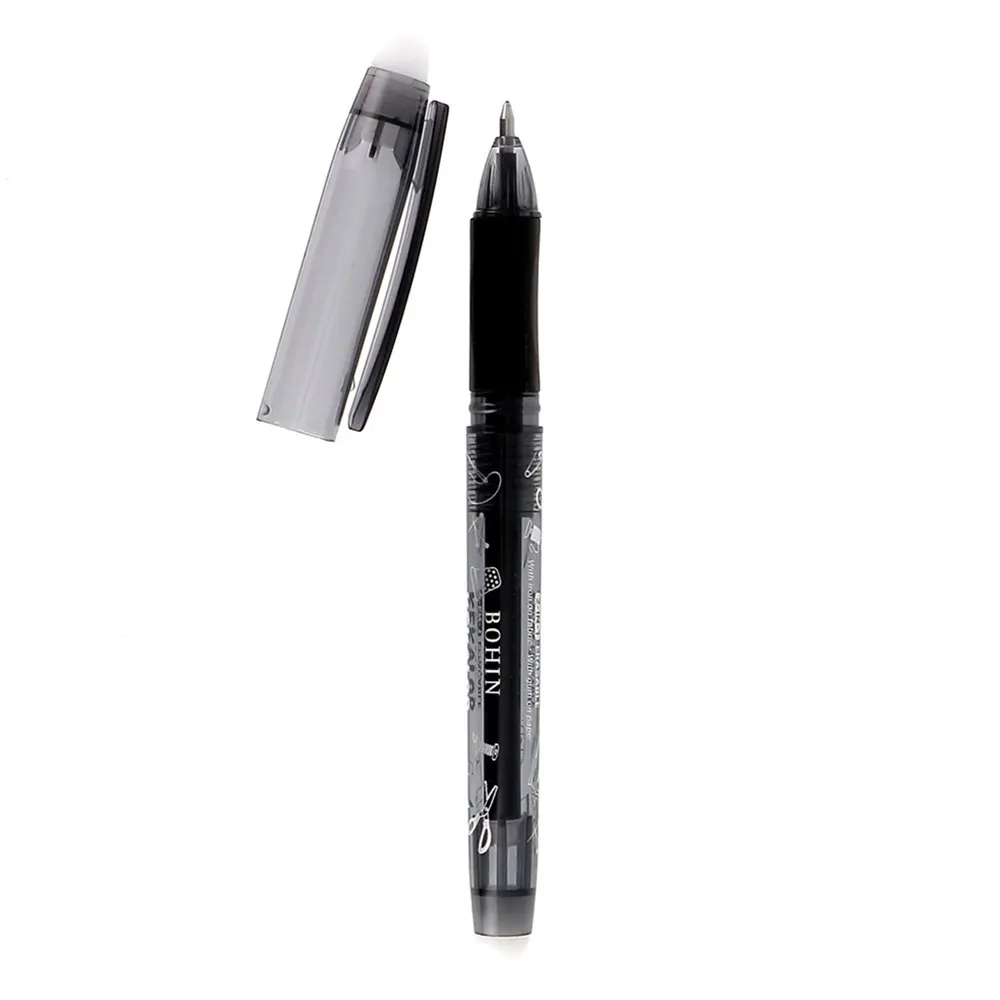 Zwarte Kekalor 2in1 uitwisbare thermo-gevoelige pen - Bohin