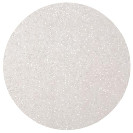 009 wit glitter hobbyvilt - ReStyle