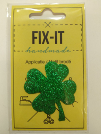 Clover Glitter Fix-it Applique Patch