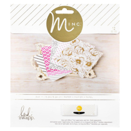 Minc paper pad 15,2x15,2cm x24 5th avenue | Heidi Swapp