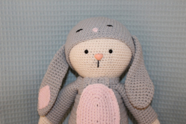 Kledingset "Onesie Rabbit Grey"