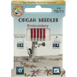 Embroidery Needles 75/11 Organ Needles