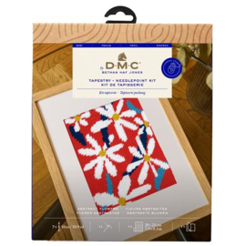 Abstract flowers | voorbedrukt borduurpakket | DMC