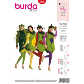 2450 Burda Naaipatroon | Tutti Frutti