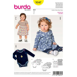 9347 Burda Naaipatroon | Jurk & romper