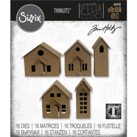 Paper village | Thinlits snijmal | Tim Holtz | Sizzix