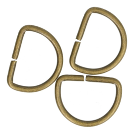 D-Ringen 20mm Oud goud