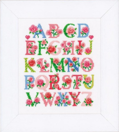 Roses ABC Aida Vervaco Embroidery Kit