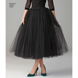 1427 R5 Simplicity Naaipatroon | Petticoat met variatie maat 40-48