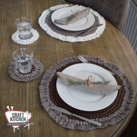 Placemats en Onderzetters Haken Durable Rope