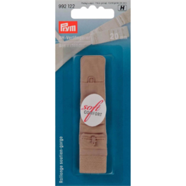 20 mm beige BH-verlengstuk 3x1 haak | 992122 | Prym