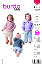 9202 Burda Naaipatroon | Broek in variatie