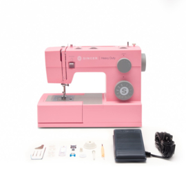 Singer Heavy Duty™ Pink leuke roze naaimachine met GRATIS Singer stofschaar