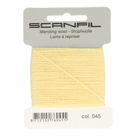 45 Baby Yellow Mending Wool Scanfil