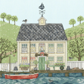 New England: The Captain's House Aida Bothy Threads Cross Stitch Kit