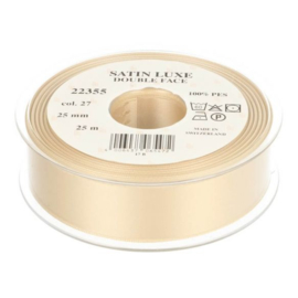 27 25mm Lint Satin Luxe Double face p.m. 