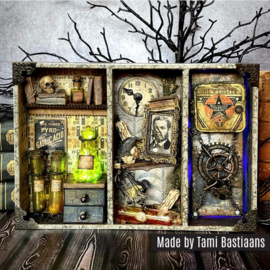 Backdrops Halloween 2021 | Idea-ology | Tim Holtz