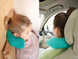 Travel Pillow Crochet Durable Cosy
