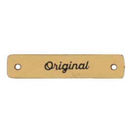 Original - 5x1cm leren labels - Durable