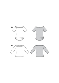 6021 Burda Naaipatroon | Shirt in variaties